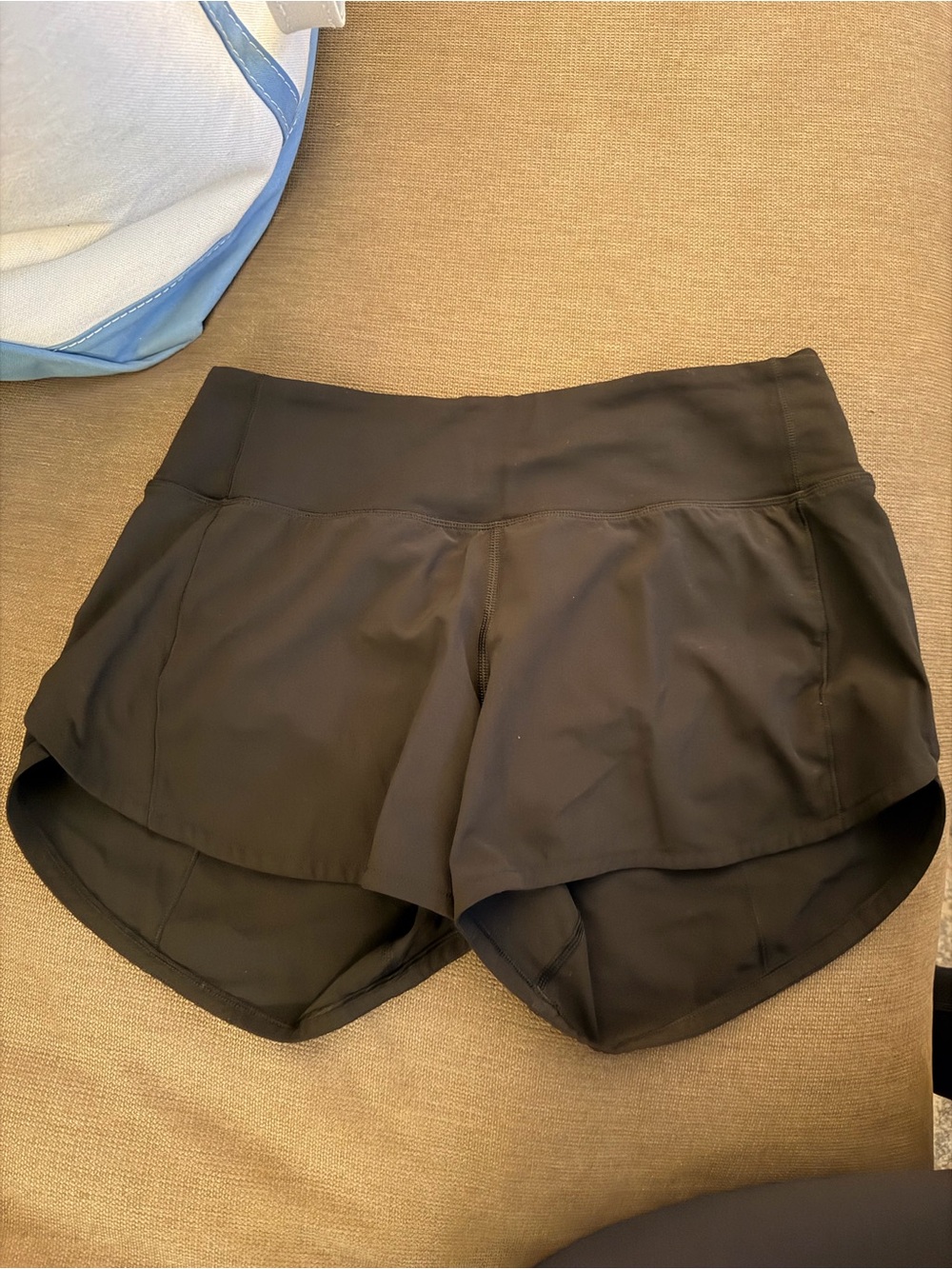 lululemon athletica Black Layered Running Shorts